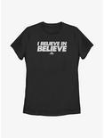 Ted Lasso Believe In Believe Womens T-Shirt, BLACK, hi-res