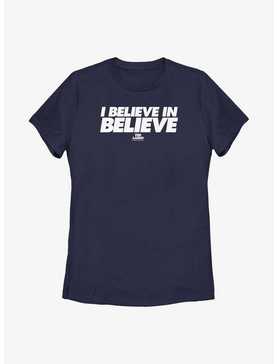 Ted Lasso Believe In Believe Text Womens T-Shirt, , hi-res