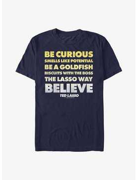 Ted Lasso Quote Stack T-Shirt, , hi-res