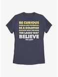 Ted Lasso Quote Stack Womens T-Shirt, NAVY, hi-res