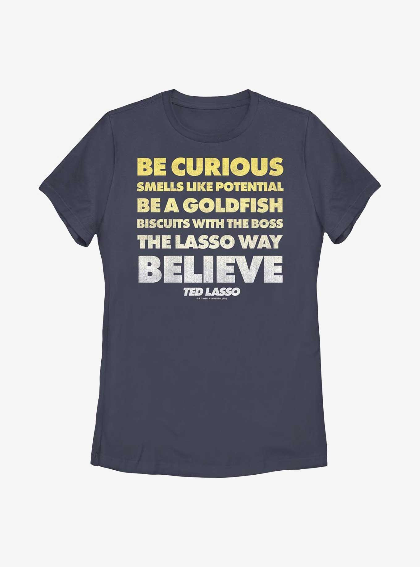 Ted Lasso Quote Stack Womens T-Shirt, , hi-res