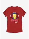 Ted Lasso Believe Stars Womens T-Shirt, RED, hi-res