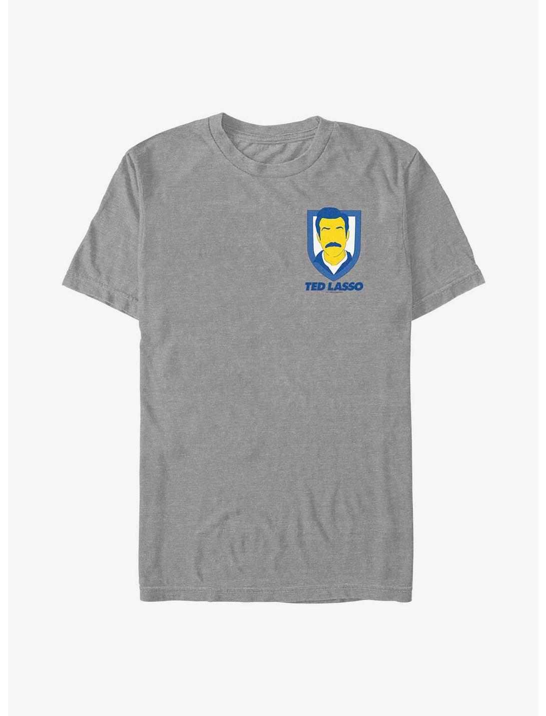 Ted Lasso Shield T-shirt, DRKGRY HTR, hi-res