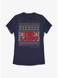 Ted Lasso Ugly Sweater Womens T-Shirt, NAVY, hi-res