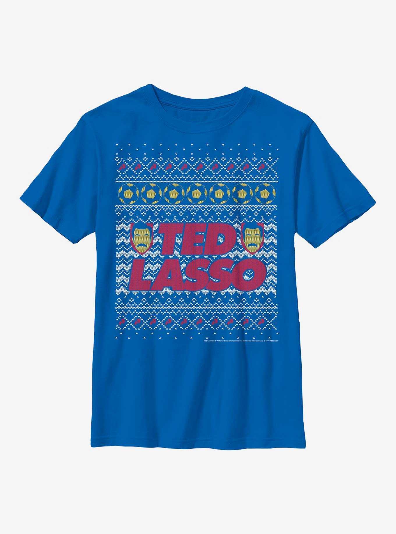 Ted Lasso Ugly Sweater Youth T-Shirt, , hi-res