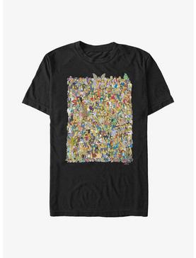The Simpsons All Of Springfield T-Shirt, , hi-res