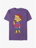 The Simpsons Cool Lisa T-Shirt, PURPLE, hi-res