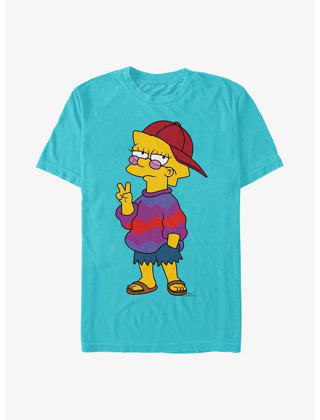 The Simpsons Cool Lisa T-Shirt, TAHI BLUE, hi-res