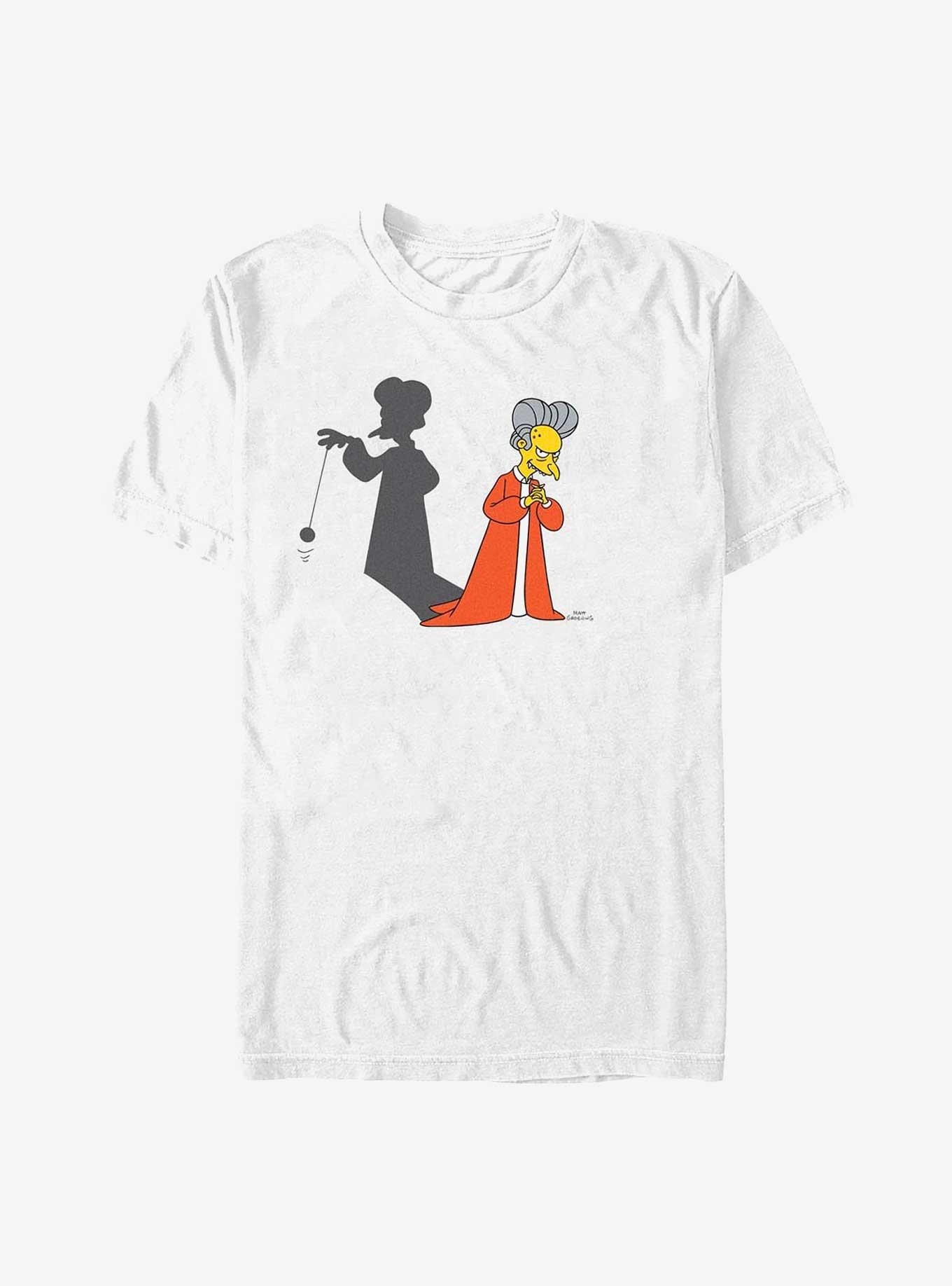 The Simpsons Dracula Burns T-Shirt, WHITE, hi-res