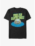 The Simpsons Foolish Earthlings T-Shirt, BLACK, hi-res