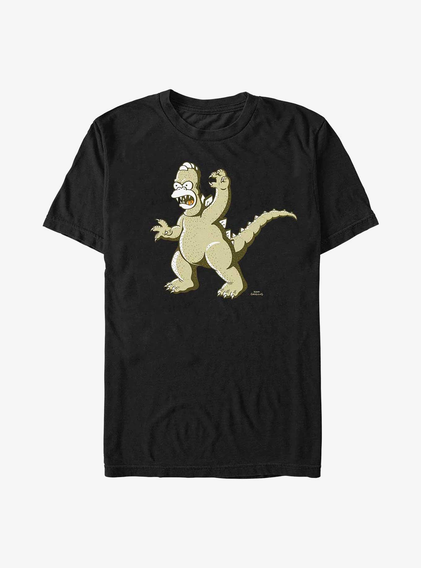 The Simpsons Godzilla Homer T-Shirt, , hi-res
