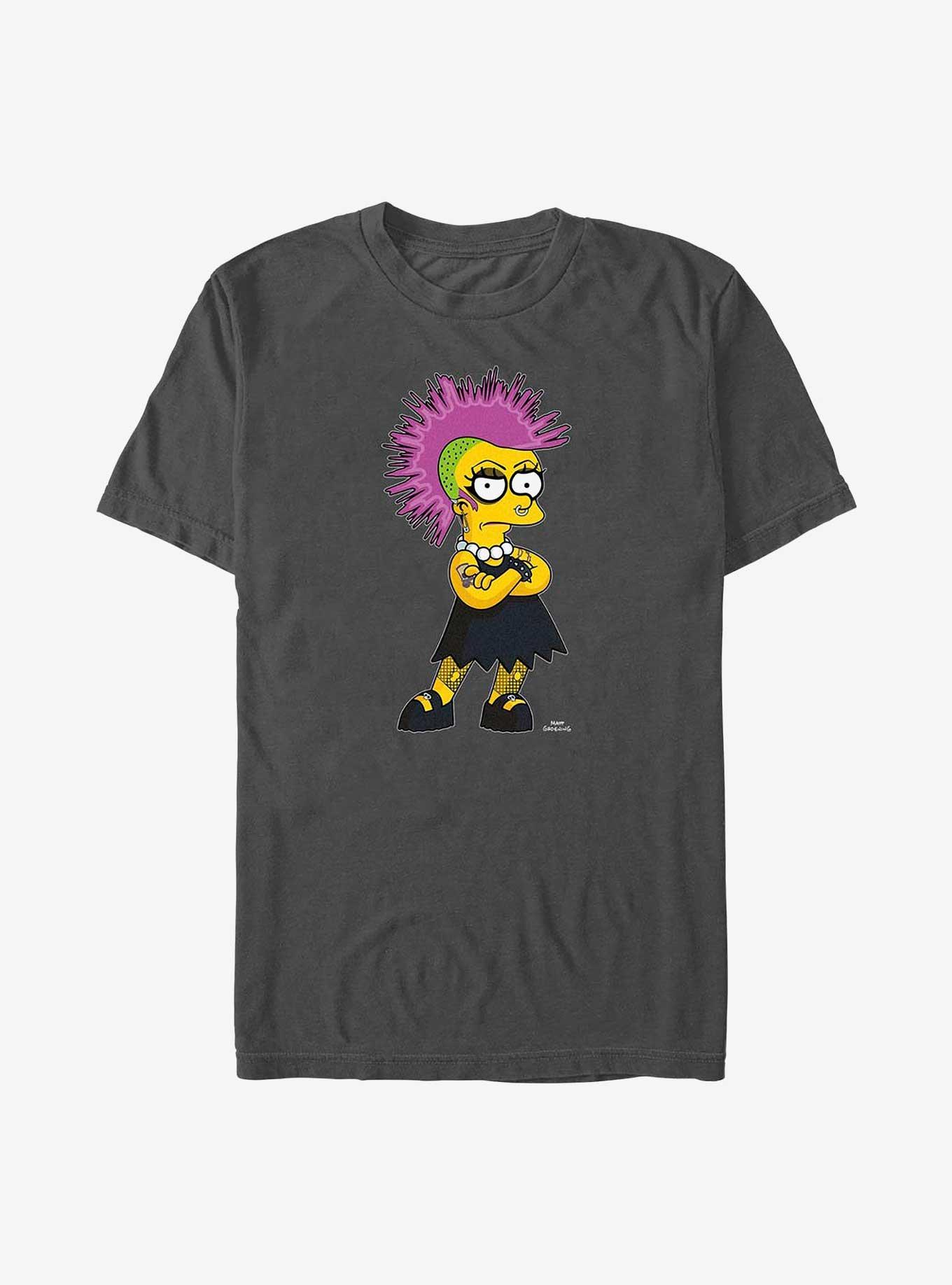 The Simpsons Lisa Punk T-Shirt, , hi-res