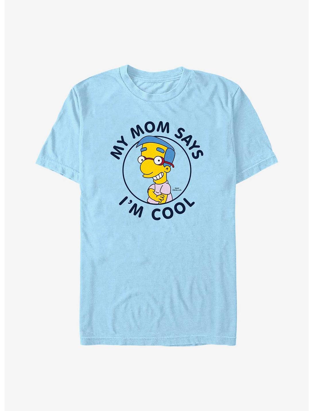 The Simpsons Milhouse T-Shirt, LT BLUE, hi-res