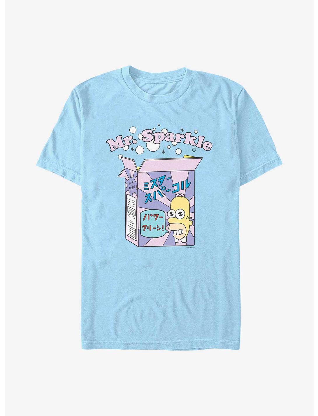 The Simpsons Mr Sparkle Box T-Shirt, LT BLUE, hi-res