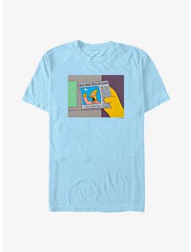 Plus Size The Simpsons Old Man Yells T-Shirt, , hi-res