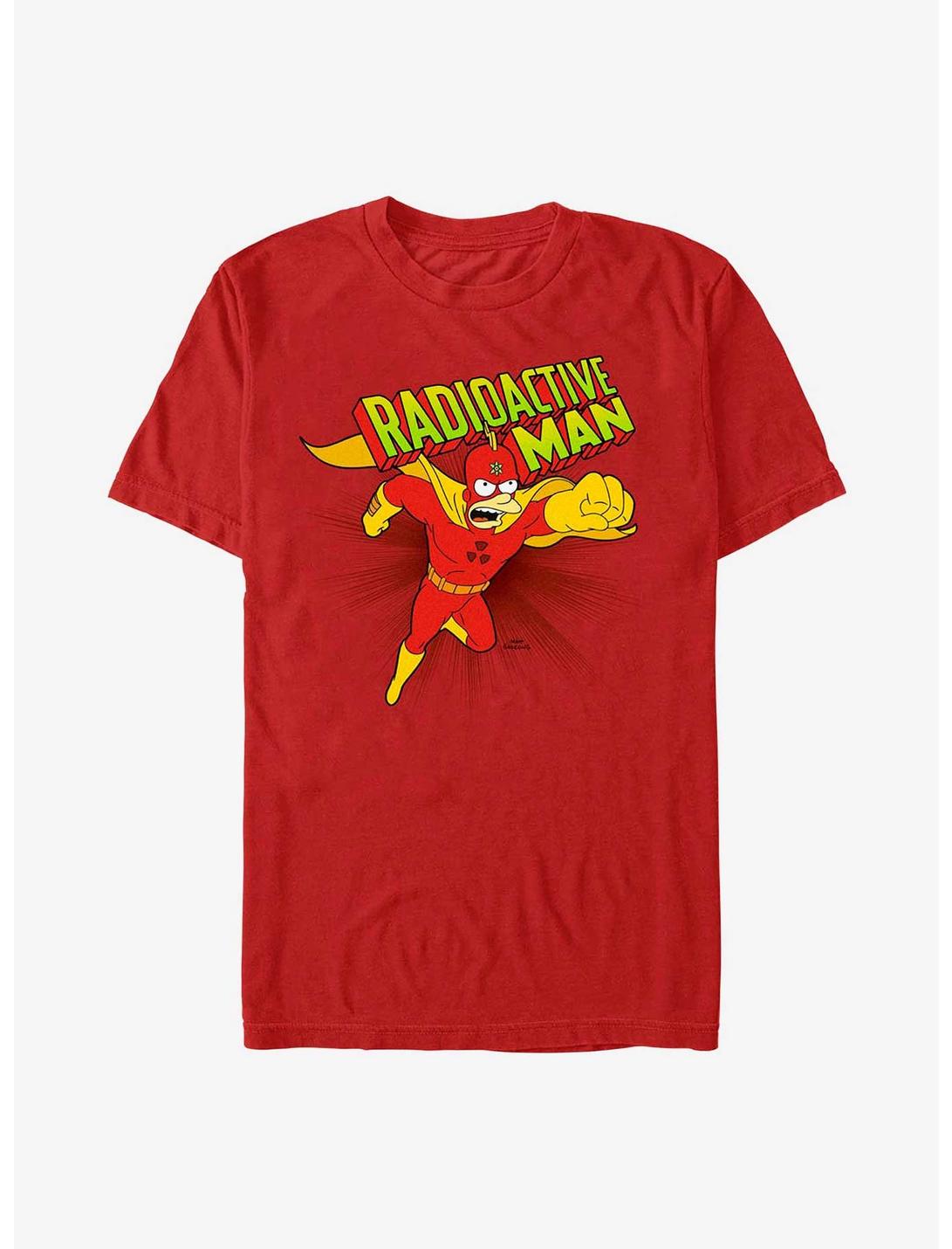 The Simpsons Radioactive Man T-Shirt, RED, hi-res