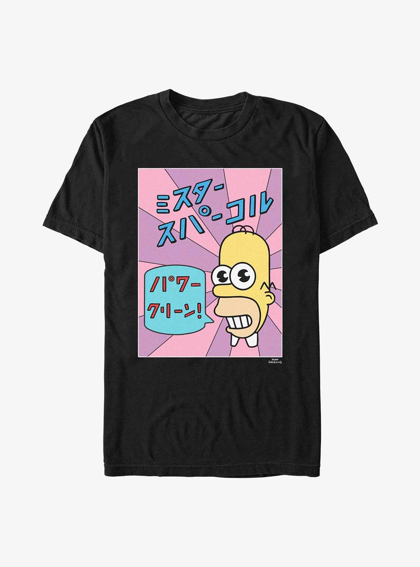 The Simpsons Sparkling Box T-Shirt, BLACK, hi-res