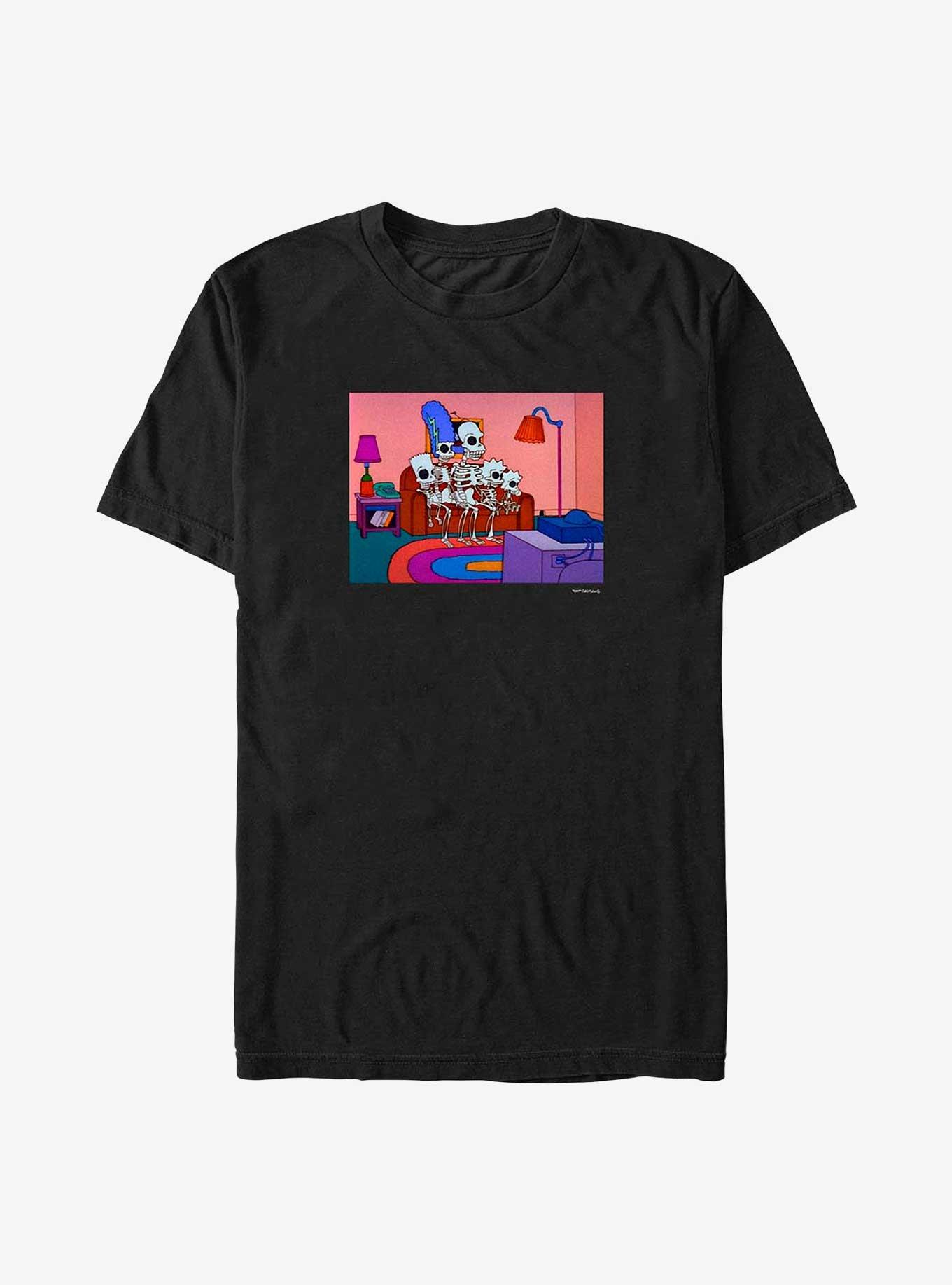 The Simpsons Treehouse Intro T-Shirt, BLACK, hi-res