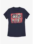 The Simpsons Mad Dad Skills Womens T-Shirt, NAVY, hi-res
