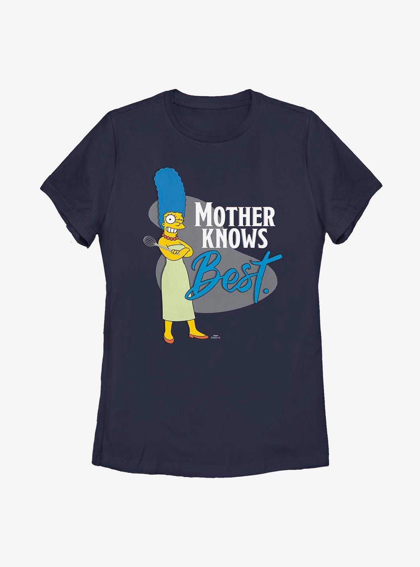 The Simpsons Mother Knows Womens T-Shirt, , hi-res