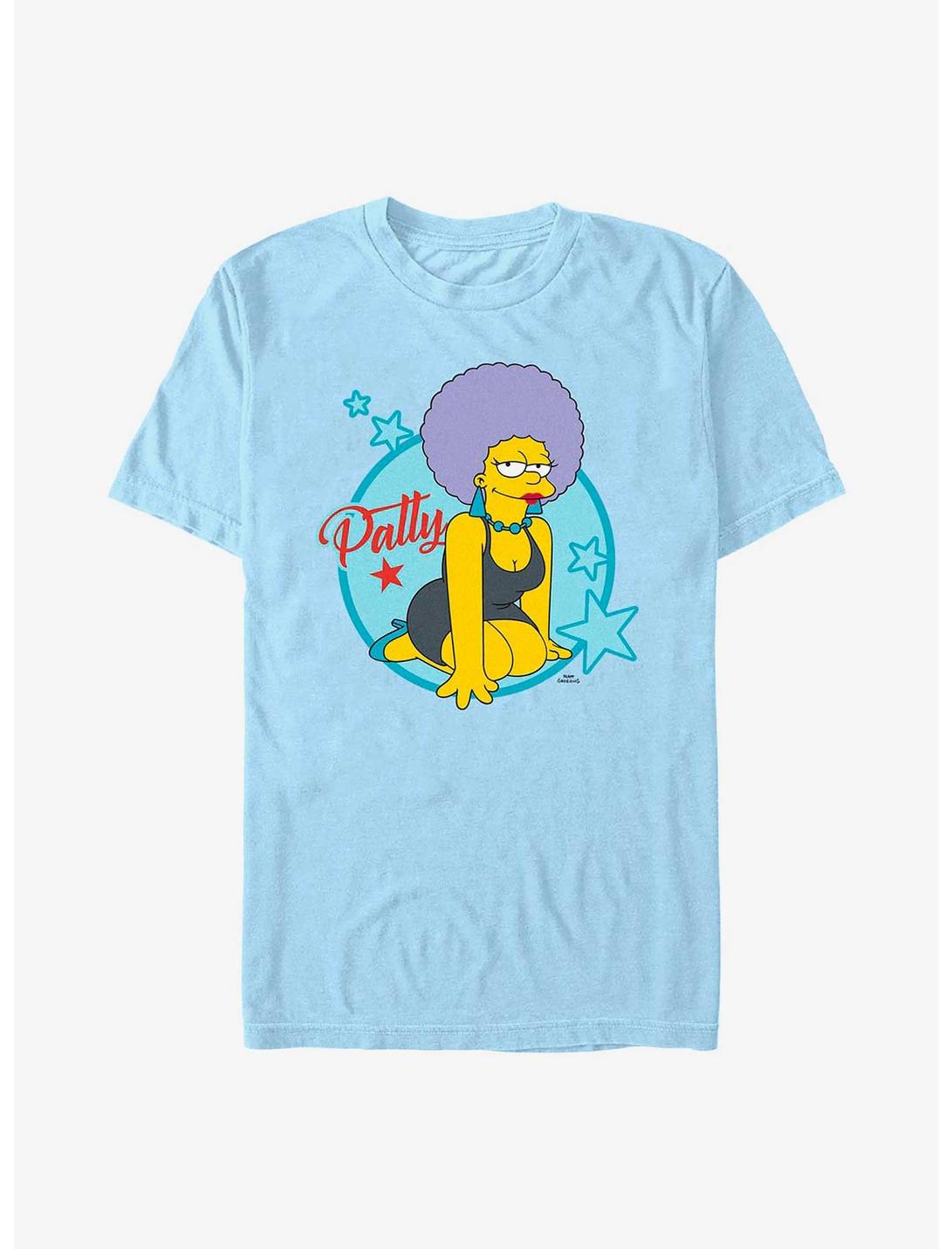 The Simpsons Patty Star T-Shirt, LT BLUE, hi-res
