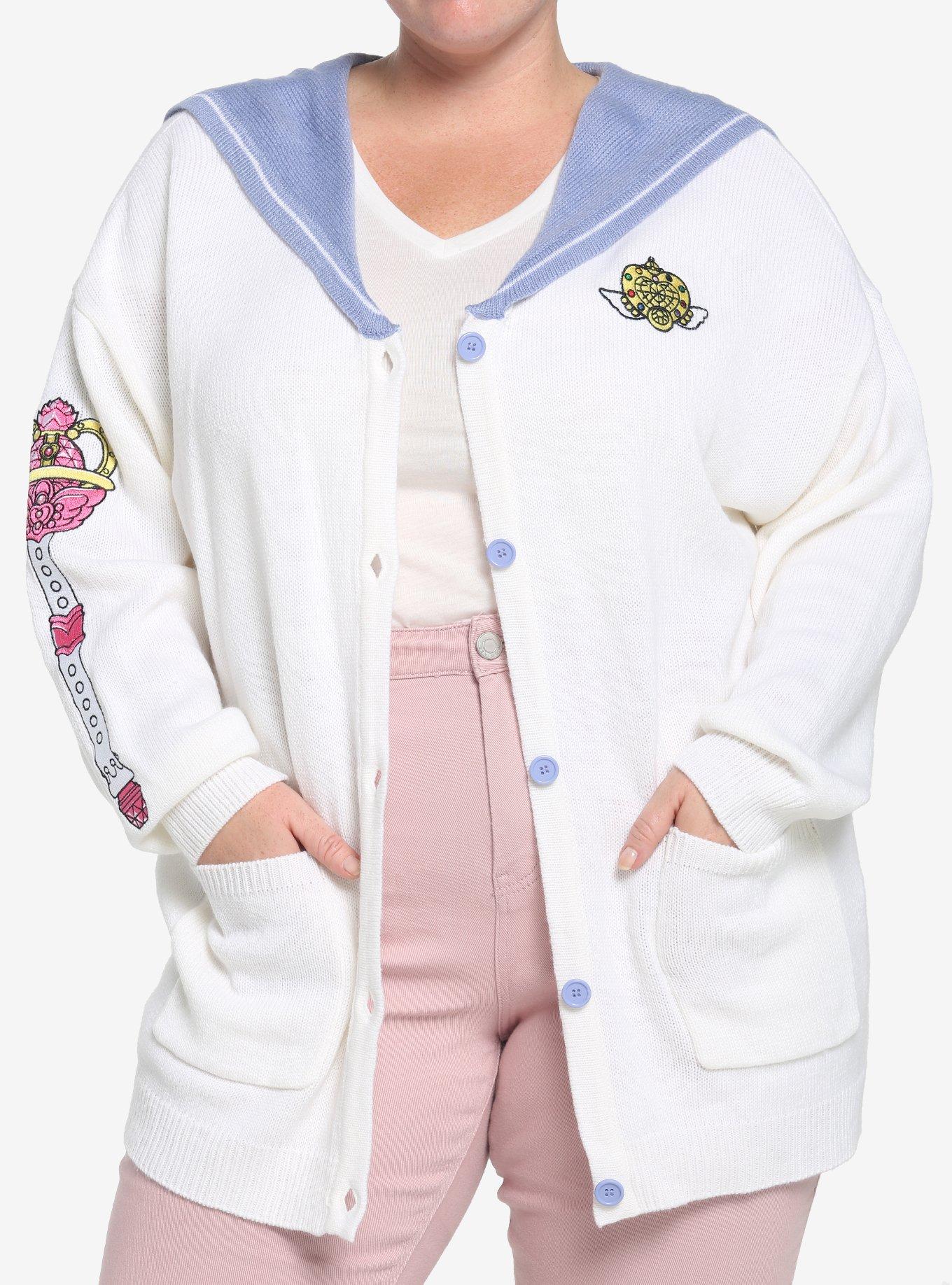 Pretty Guardian Sailor Moon Eternal Sailor Moon Girls Cardigan Plus Size