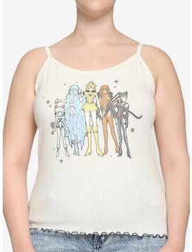 Pretty Guardian Sailor Moon Shadow Galaxia Girls Strappy Tank Top Plus Size, , hi-res