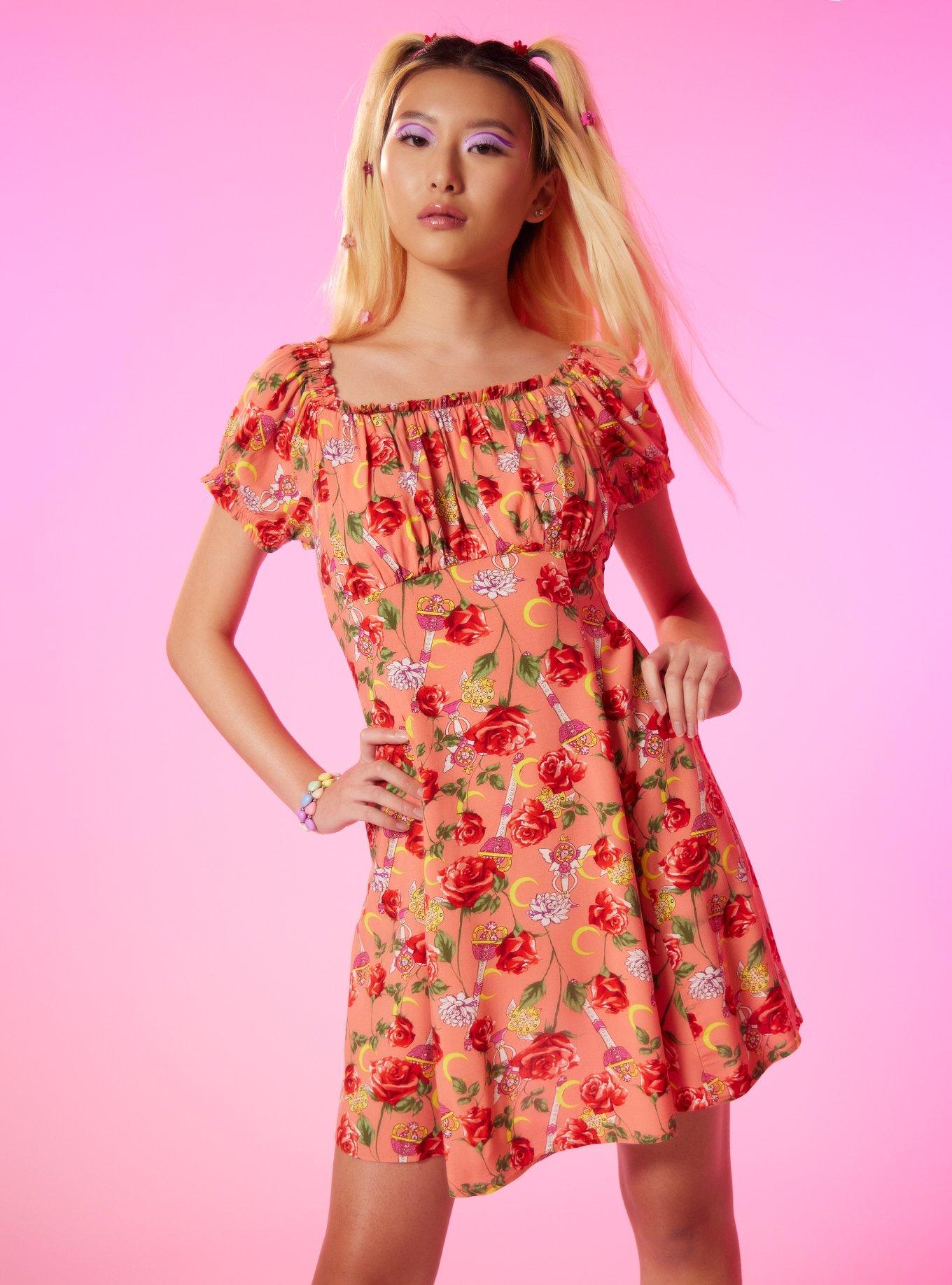 Pretty Guardian Sailor Moon Roses Dress, MULTI, hi-res