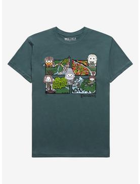 The Lord of the Rings Chibi Character Locations T-Shirt - BoxLunch Exclusive, , hi-res