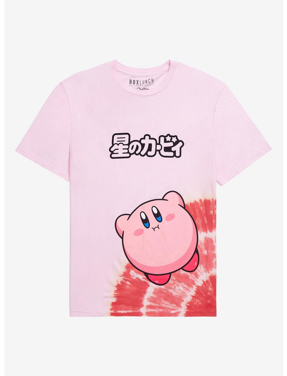 Nintendo Kirby Hovering Radial Dye T-Shirt - BoxLunch Exclusive, PINK, hi-res