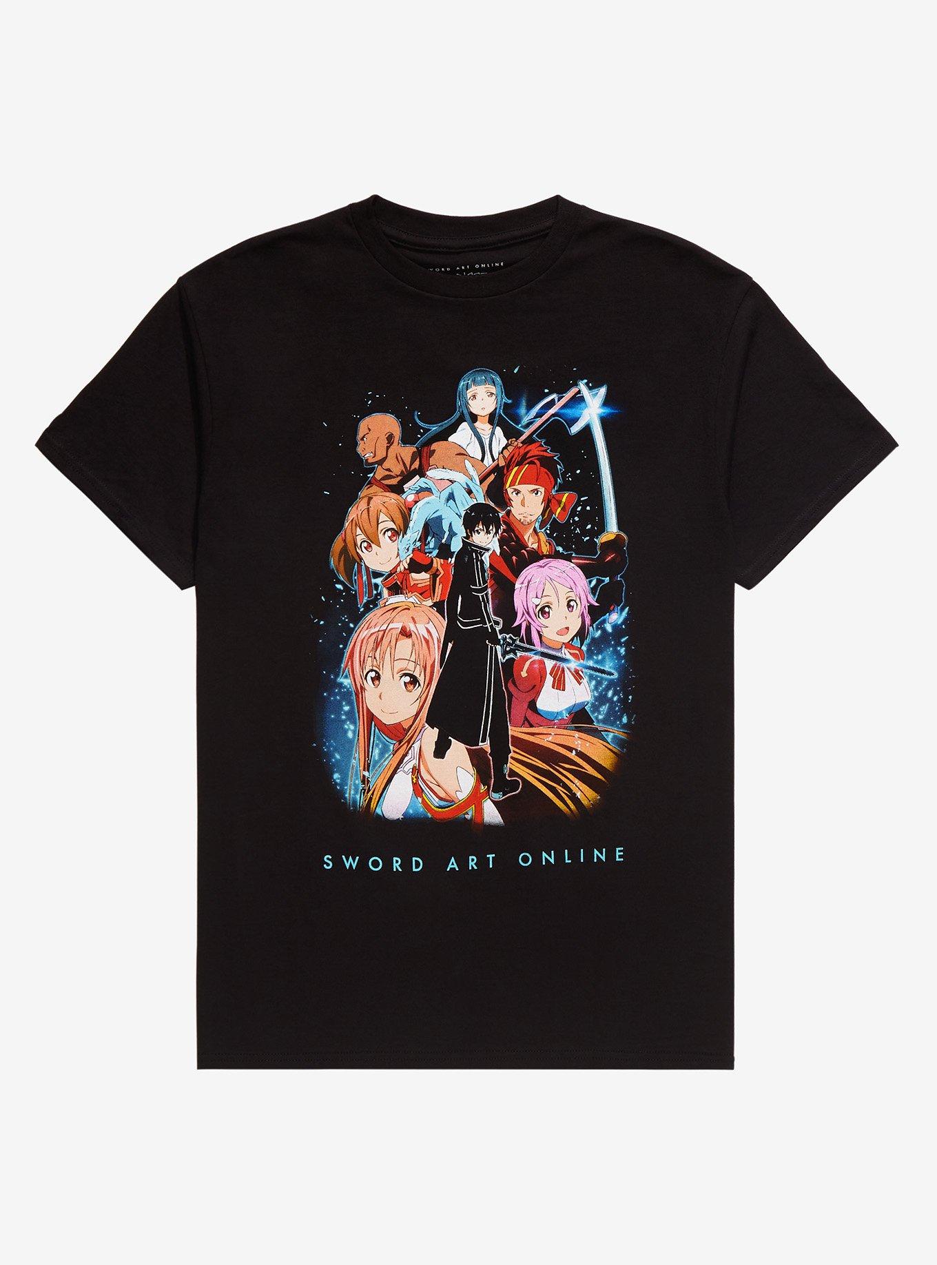 Sword art sales online shirt