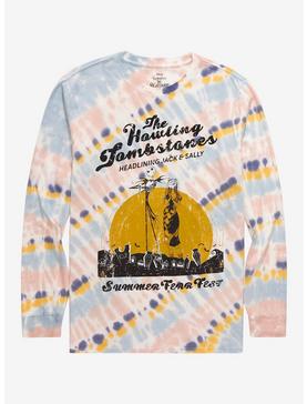 Disney The Nightmare Before Christmas Jack & Sally Summer Fear Fest Tie-Dye Long Sleeve T-Shirt - BoxLunch Exclusive, , hi-res