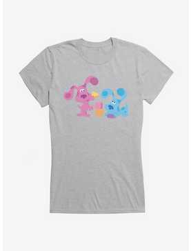 Blue's Clues Magenta And Blue Playtime Girls T-Shirt, HEATHER, hi-res