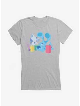 Blue's Clues Periwinkle And Blue Playtime Girls T-Shirt, HEATHER, hi-res