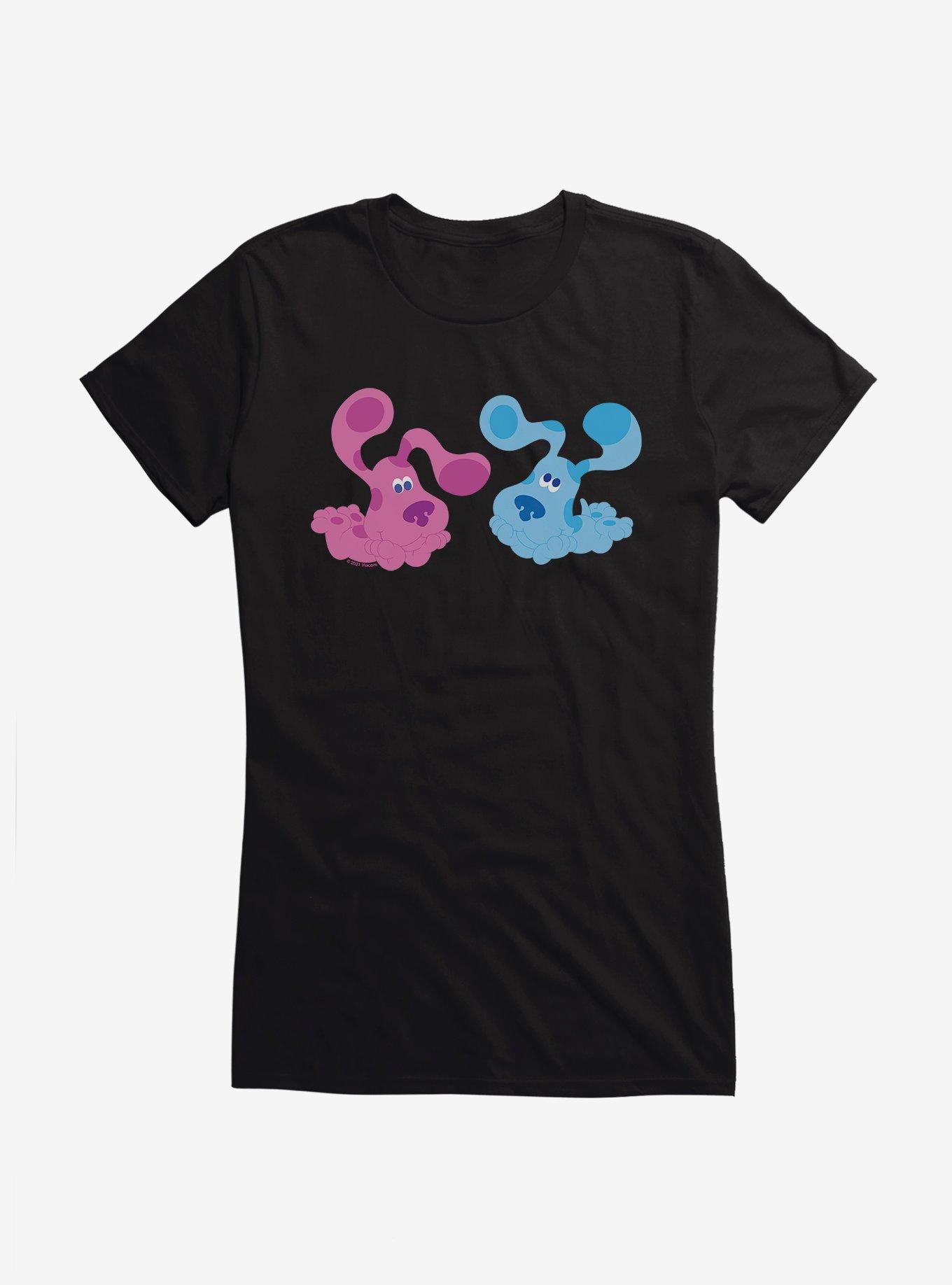 Blue's Clues Playful Magenta And Blue Girls T-Shirt, , hi-res