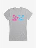 Blue's Clues Playful Magenta And Blue Girls T-Shirt, HEATHER, hi-res