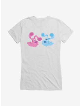 Blue's Clues Playful Magenta And Blue Girls T-Shirt, WHITE, hi-res