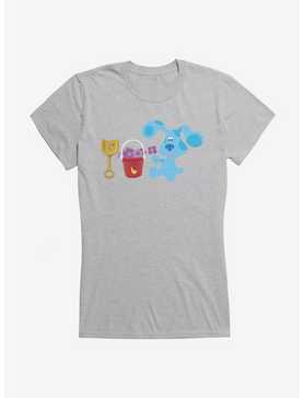Blue's Clues Shovel And Pail Flower Picking Girls T-Shirt, , hi-res