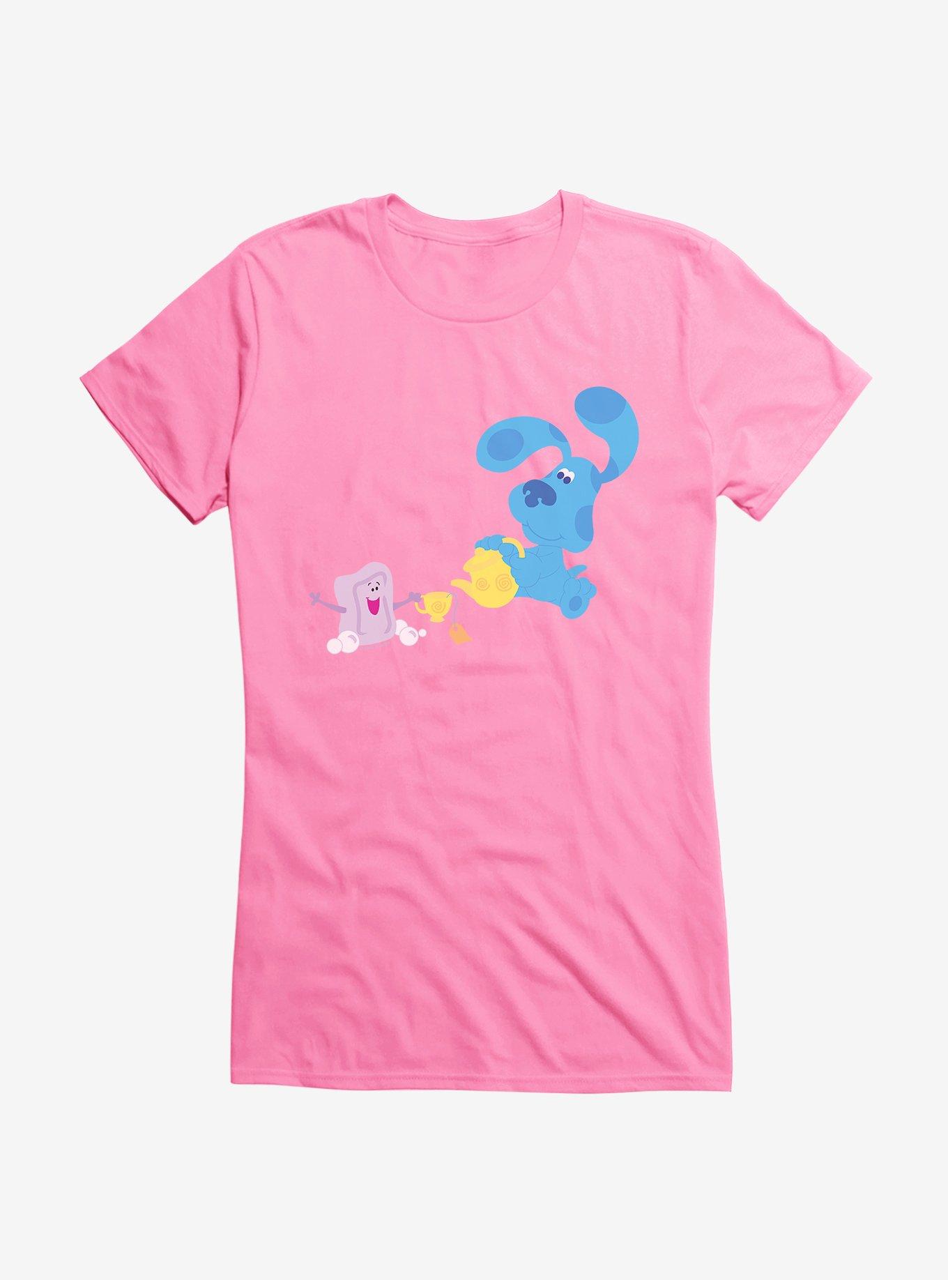 Blue's Clues Slippery Soap And Blue Teatime Girls T-Shirt, , hi-res