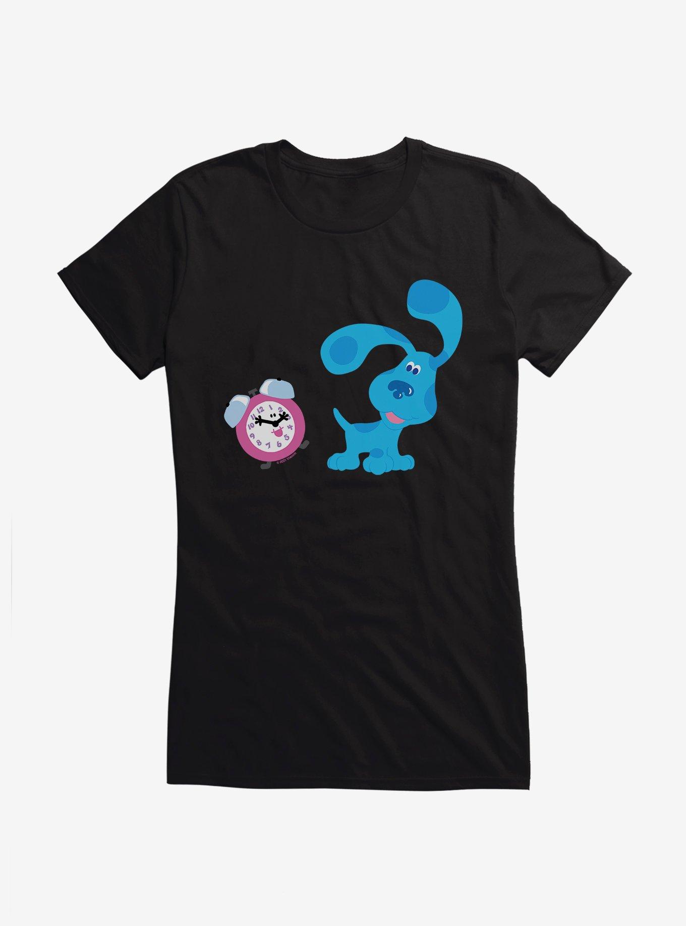 Blue's Clues Tickety Tock And Blue Playtime Girls T-Shirt