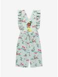 Plus Size Disney The Princess and the Frog Lily Pads & Flowers Toddler Ruffle Jumper - BoxLunch Exclusive, OLIVE, hi-res