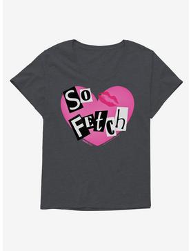 Mean Girls So Fetch Girls T-Shirt Plus Size, CHARCOAL HEATHER, hi-res