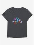 Blue's Clues Group Cheer Girls T-Shirt Plus Size, , hi-res