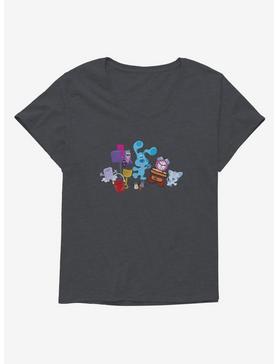 Blue's Clues Group Cheer Girls T-Shirt Plus Size, , hi-res