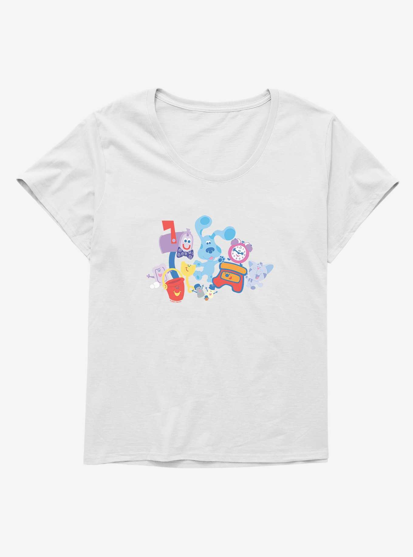 Blue's Clues Group Fun Girls T-Shirt Plus Size, , hi-res