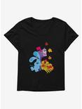 Blue's Clues Mailbox And Blue Autumn Leaves Girls T-Shirt Plus Size, , hi-res