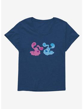 Blue's Clues Playful Magenta And Blue Girls T-Shirt Plus Size, , hi-res