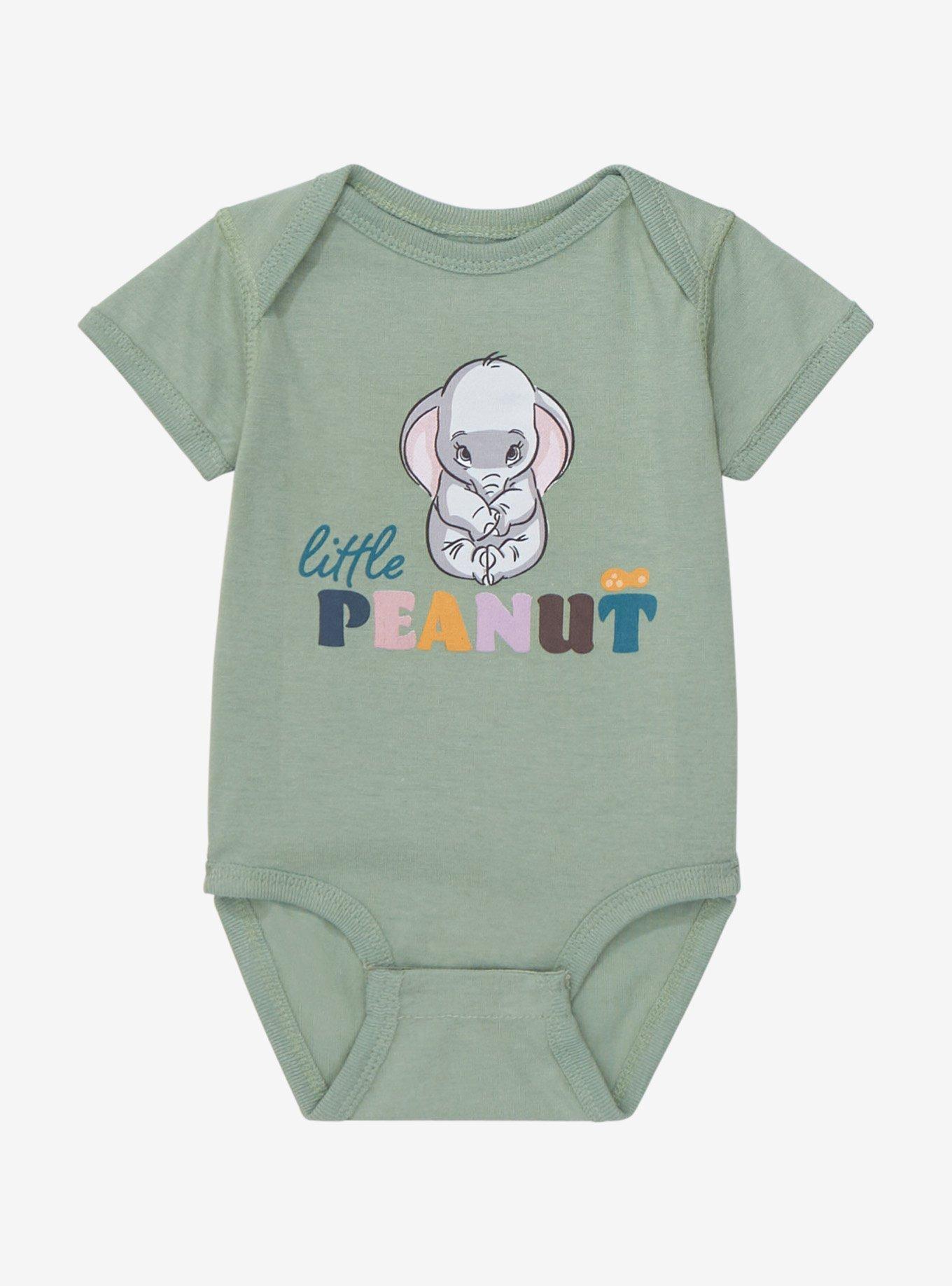 Disney Dumbo Little Peanut Infant One-Piece - BoxLunch Exclusive, ARTICHOKE, hi-res