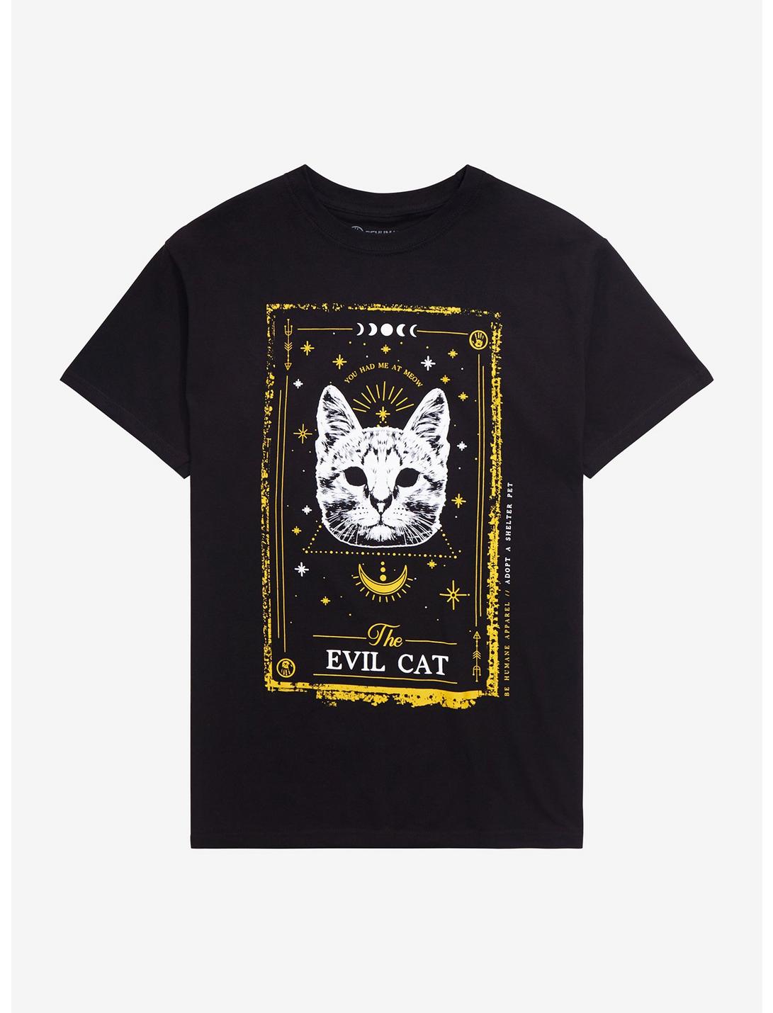 Be Humane Cat Tarot T-Shirt, MULTI, hi-res