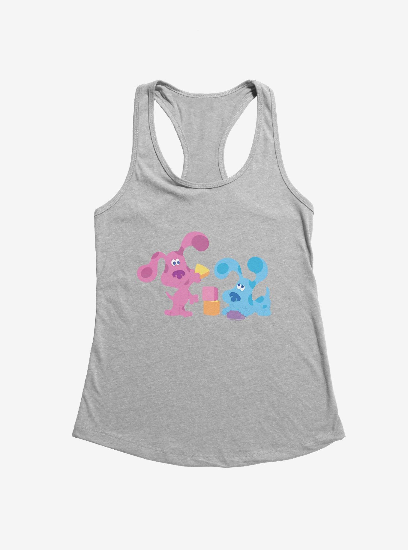 Blue's Clues Magenta And Blue Playtime Girls Tank, HEATHER, hi-res